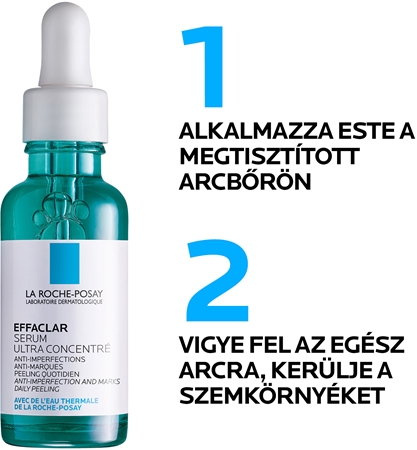 La Roche-Posay Effaclar koncentrált szérum problémás és pattanásos bőrre