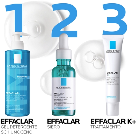 La Roche-Posay Effaclar siero concentrato per pelli problematiche, acne