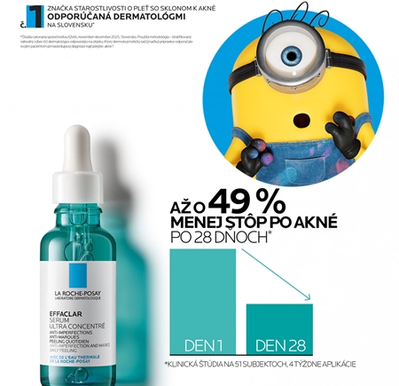 La Roche-Posay Effaclar koncentrované sérum pre problematickú pleť, akné
