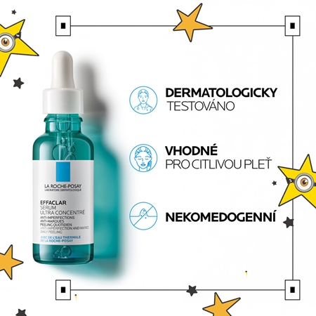 La Roche-Posay Effaclar koncentrované sérum pro problematickou pleť, akné