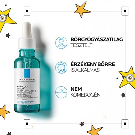 La Roche-Posay Effaclar koncentrált szérum problémás és pattanásos bőrre