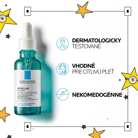 La Roche-Posay Effaclar koncentrované sérum pre problematickú pleť, akné