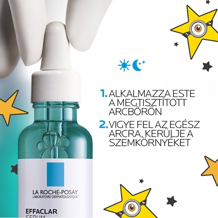 La Roche-Posay Effaclar koncentrált szérum problémás és pattanásos bőrre