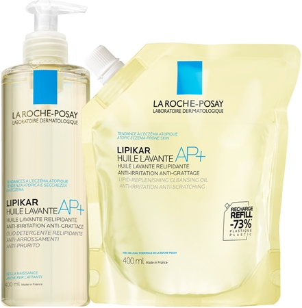 La Roche-Posay Lipikar Huile AP+ Lipid-Replenishing Cleansing Oil Anti-Irritation