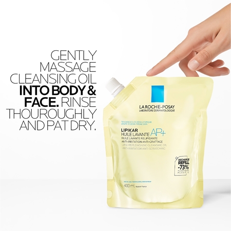 La Roche-Posay Lipikar Huile AP+ Lipid-Replenishing Cleansing Oil Anti-Irritation