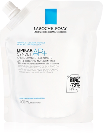 La Roche-Posay Lipikar Syndet AP+ Cleansing Creamy Gel to treat irritation and itching