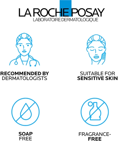 La Roche-Posay Lipikar Syndet AP+ Cleansing Creamy Gel to treat irritation and itching