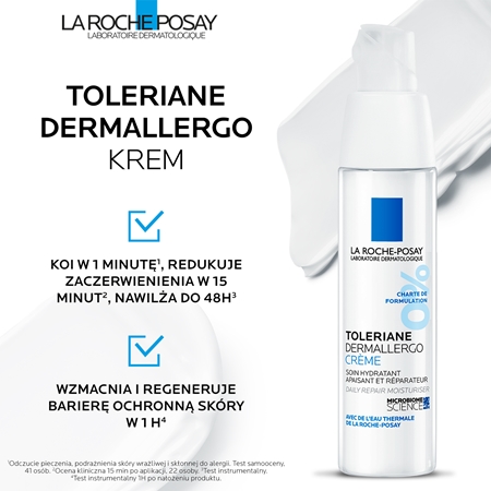 La Roche-Posay Toleriane Dermallergo krem nawilżający dla cery wrażliwej