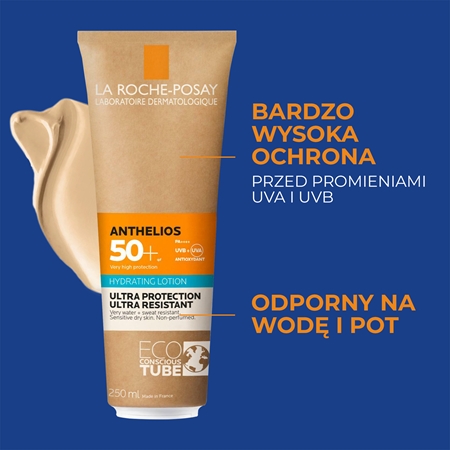 La Roche-Posay Anthelios nawilżające mleczko do opalania SPF 50+