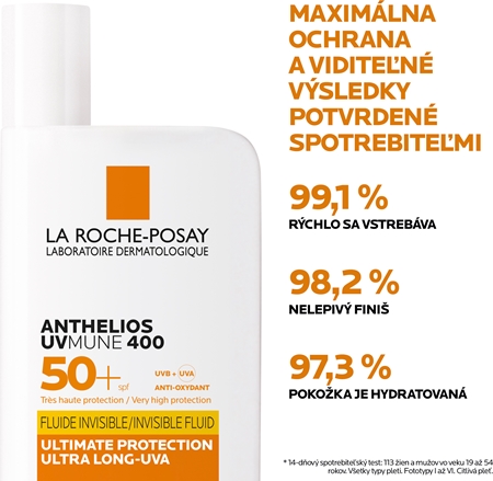 La Roche-Posay Anthelios UVMUNE 400 ochranný fluid SPF 50+