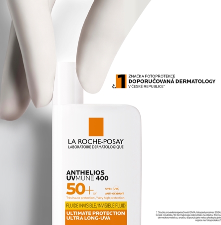 La Roche-Posay Anthelios UVMUNE 400 ochranný fluid SPF 50+