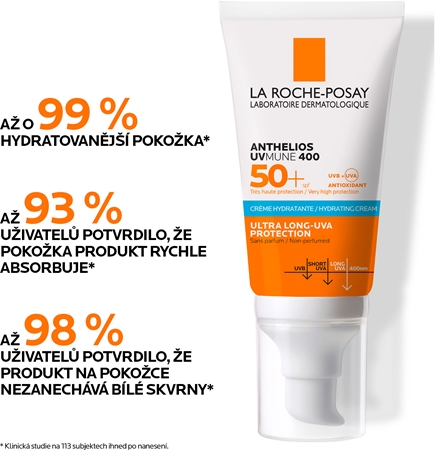 La Roche-Posay Anthelios UVMUNE 400 denní ochranný krém SPF 50+