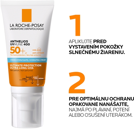 La Roche-Posay Anthelios UVMUNE 400 denný ochranný krém SPF 50+