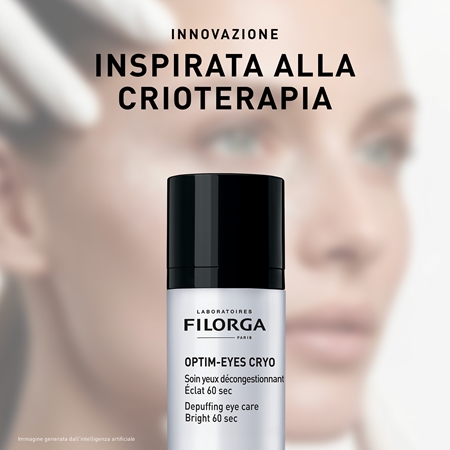 FILORGA OPTIM-EYES CRYO crema occhi illuminante contro gonfiori e occhiaie