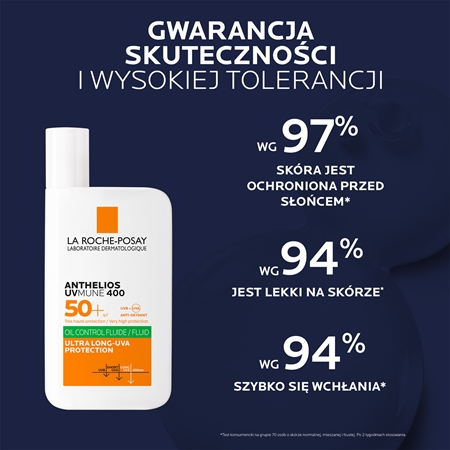 La Roche-Posay Anthelios UVMUNE 400 fluid ochronny do skóry tłustej
