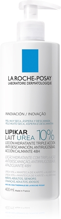 La Roche-Posay Lipikar Lait Urea 10% umirujuće mlijeko za tijelo za izrazito suhu kožu