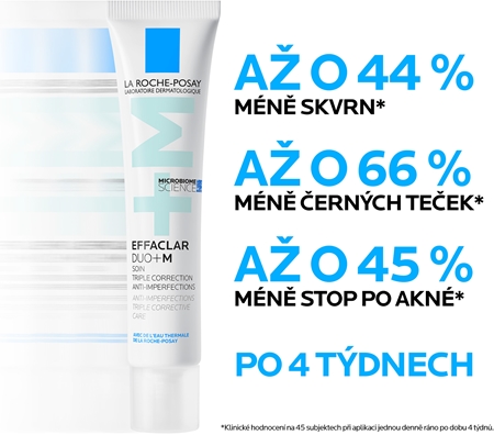 La Roche-Posay Effaclar DUO (+M) korekční obnovující péče proti nedokonalostem pleti a stopám po akné