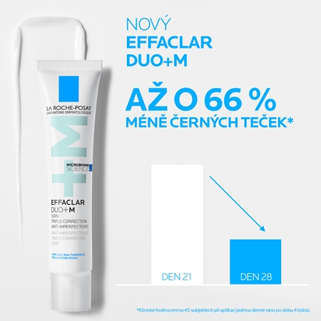 La Roche-Posay Effaclar DUO (+M) korekční obnovující péče proti nedokonalostem pleti a stopám po akné