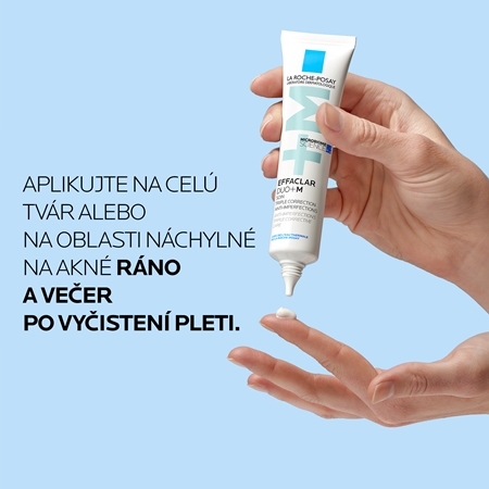 La Roche-Posay Effaclar DUO (+M) korekčná obnovujúca starostlivosť proti nedokonalostiam pleti a stopám po akné