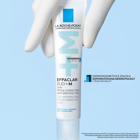 La Roche-Posay Effaclar DUO (+M) korekční obnovující péče proti nedokonalostem pleti a stopám po akné