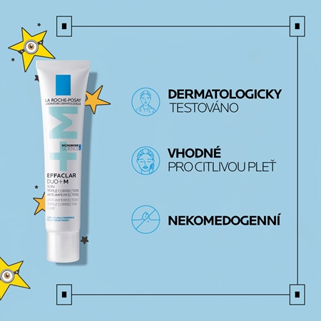 La Roche-Posay Effaclar DUO (+M) korekční obnovující péče proti nedokonalostem pleti a stopám po akné