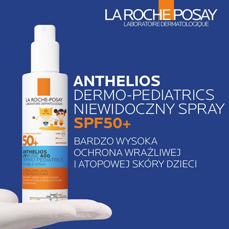 La Roche-Posay Anthelios Dermo-Pediatrics spray do opalania SPF 50+