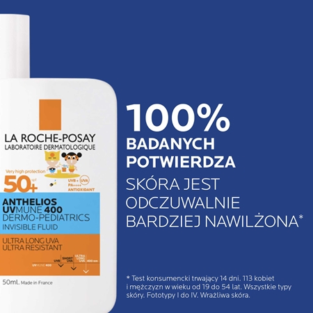 La Roche-Posay Anthelios Dermo-Pediatrics lekki fluid ochronny SPF 50+