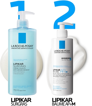 La Roche-Posay Lipikar Surgras Shower Cream for dry to very dry skin