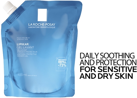 La Roche-Posay Lipikar Gel Lavant Lindrande och skyddande dusch-gel Påfyllning