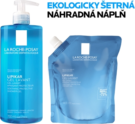 La Roche-Posay Lipikar Gel Lavant upokojujúci a ochranný sprchový gél náhradná náplň