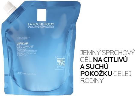 La Roche-Posay Lipikar Gel Lavant upokojujúci a ochranný sprchový gél náhradná náplň