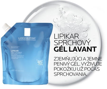 La Roche-Posay Lipikar Gel Lavant upokojujúci a ochranný sprchový gél náhradná náplň