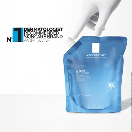 La Roche-Posay Lipikar Gel Lavant Lindrande och skyddande dusch-gel Påfyllning