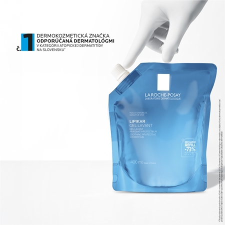 La Roche-Posay Lipikar Gel Lavant upokojujúci a ochranný sprchový gél náhradná náplň