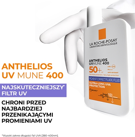La Roche-Posay Anthelios UVMUNE 400 fluid przeciw przebarwieniom SPF 50+