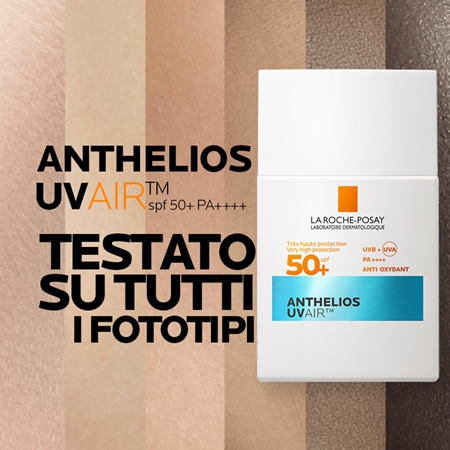 La Roche-Posay Anthelios UV Air lozione abbronzante per il viso SPF 50+
