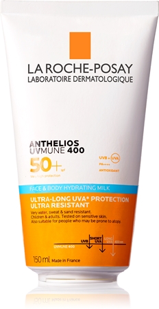 La Roche-Posay Anthelios UVMUNE 400 Face & Body защитен хидратиращ лосион за лице и тяло SPF 50+
