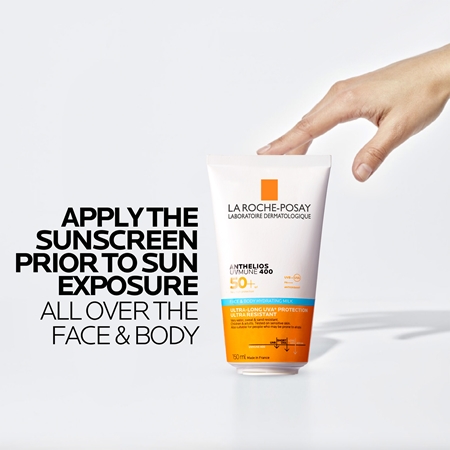 La Roche-Posay Anthelios UVMUNE 400 Face & Body защитен хидратиращ лосион за лице и тяло SPF 50+