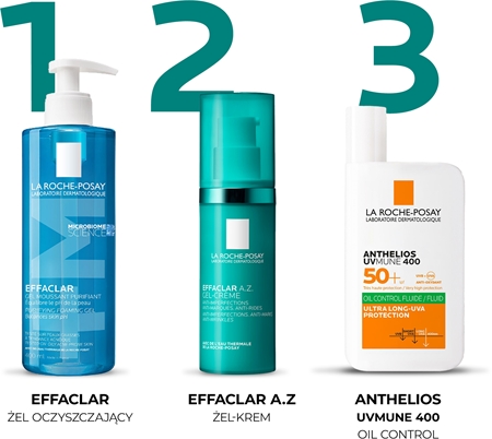 La Roche-Posay Effaclar A.Z. Gel Cream krem-żel przeciw niedoskonałościom skóry trądzikowej