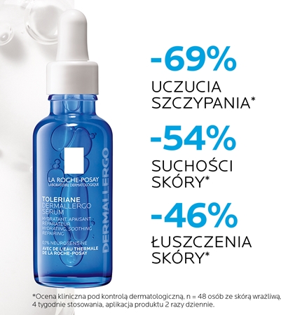 La Roche-Posay Toleriane Dermallergo Serum serum łagodzące do skóry wrażliwej i alergicznej