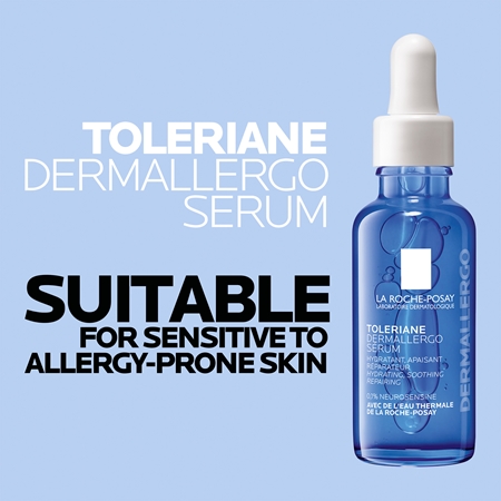 La Roche-Posay Toleriane Dermallergo Serum raminamasis serumas jautriai ir alergiškai odai