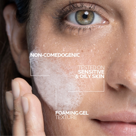 La Roche-Posay Pure Vitamin C pieniący się żel myjący z efektem rozjaśniającym