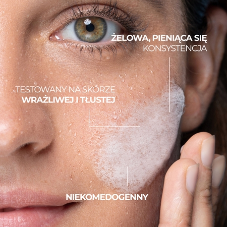 La Roche-Posay Pure Vitamin C pieniący się żel myjący z efektem rozświetlającym