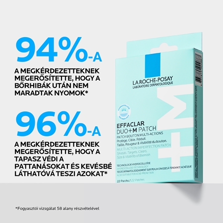 La Roche-Posay Effaclar DUO+M Patch tapasz problémás bőrre pattanások ellen
