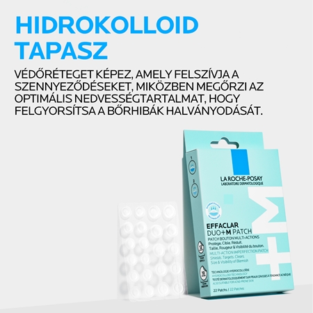 La Roche-Posay Effaclar DUO+M Patch tapasz problémás bőrre pattanások ellen