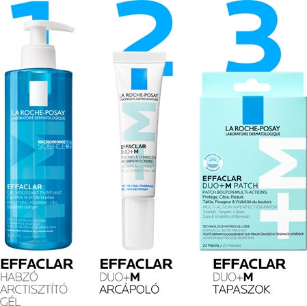 La Roche-Posay Effaclar DUO+M Patch tapasz problémás bőrre pattanások ellen