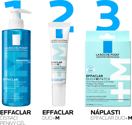 La Roche-Posay Effaclar DUO+M Patch náplasti na problematickú pleť proti akné