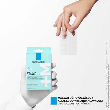 La Roche-Posay Effaclar DUO+M Patch tapasz problémás bőrre pattanások ellen