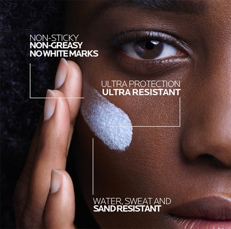 La Roche-Posay Anthelios UVMUNE 400 Invisible Fluid itin plono sluoksnio apsauginis fluidas SPF 50+