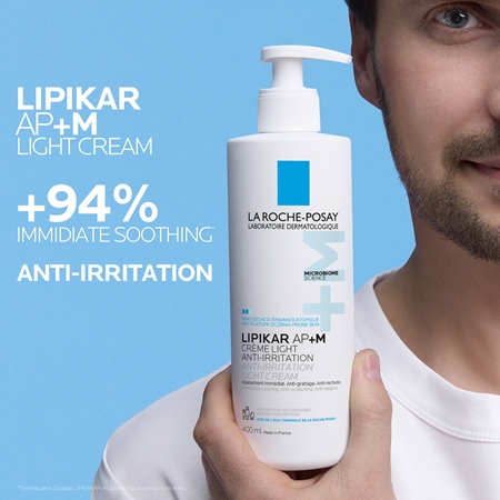 La Roche-Posay Lipikar AP+M Light Cream Lipid - Replenishing Cream for dry and atopic skin